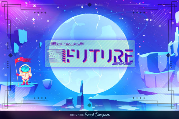 Ai Future Font for Bold Digital Design