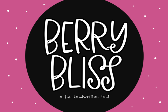 Berry Bliss: A Display Font for Modern Web Design