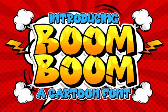 Boom Boom Font for Bold Editorial Design