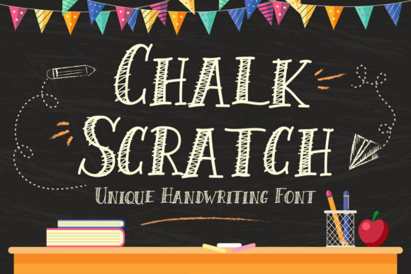 Chalk Scratch Font for Eye-Catching Digital Campaigns