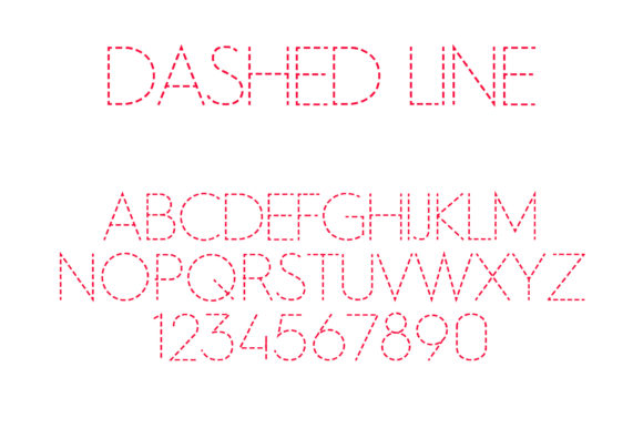 Dashed Line: A Simple Font That Elevates Branding