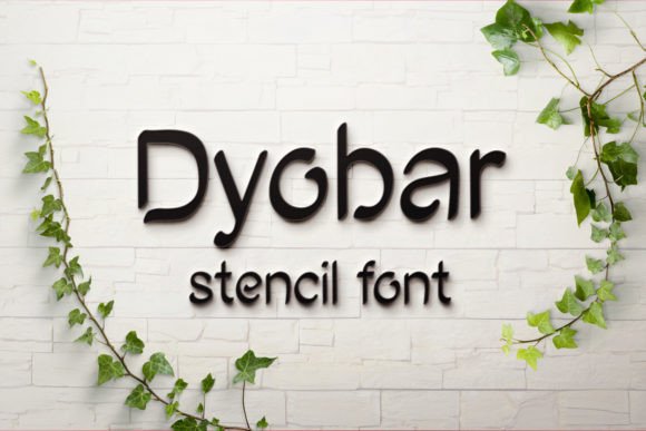 Dyobar: A Stylish Display Font for Small Business Branding