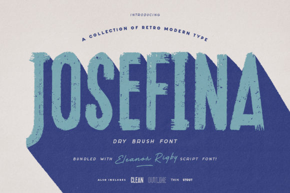 Josefina: A Timeless Display Font for Digital Design