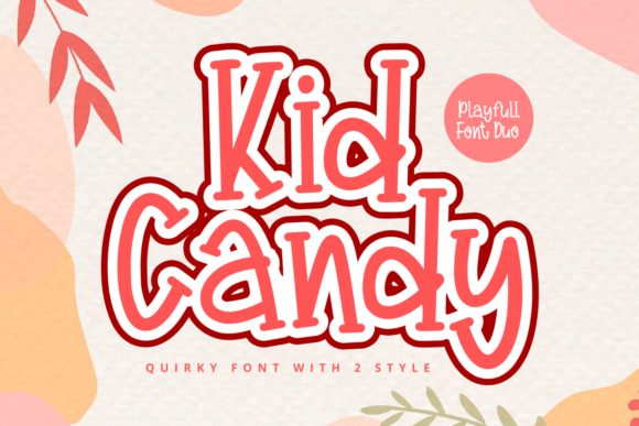 Kid Candy Font for Editorial Design