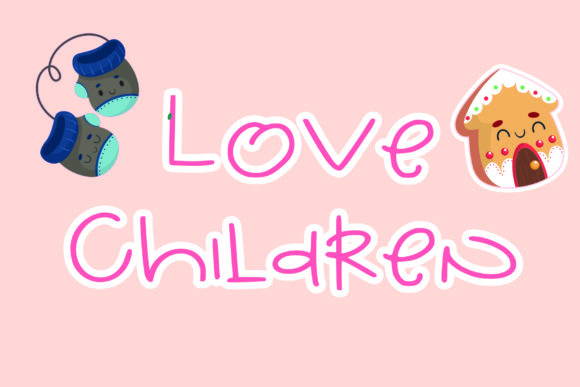 Love Children Font for Professional Branding