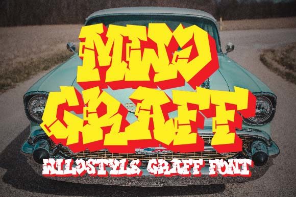 MWD Graff Font for Bold Campaign Designs
