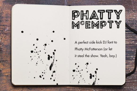 Phatty Family Font for Bold Digital Branding