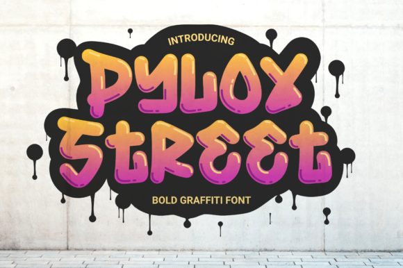Pylox Street: A Modern Font for Handmade and Commercial Projects