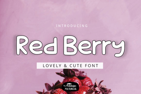 Red Berry: A Playful Font for Eye-Catching Campaigns