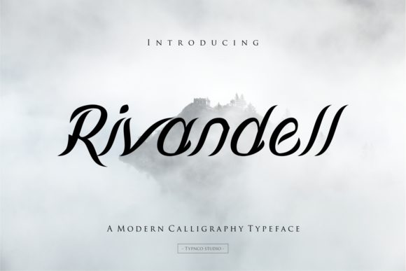 Rivandell: A Modern Calligraphy Font for Editorial Elegance