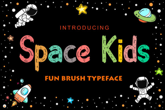 Space Kids Font: A Creative Spark for Handmade Labels and Printables
