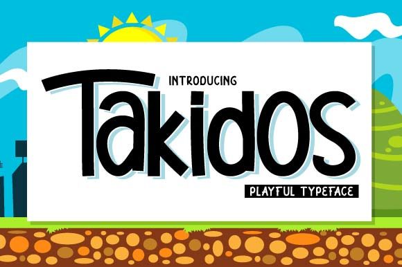 Takidos Font for Eye-Catching Digital Campaigns