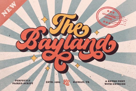 The Bayland Font: A Retro Touch for Modern Campaigns