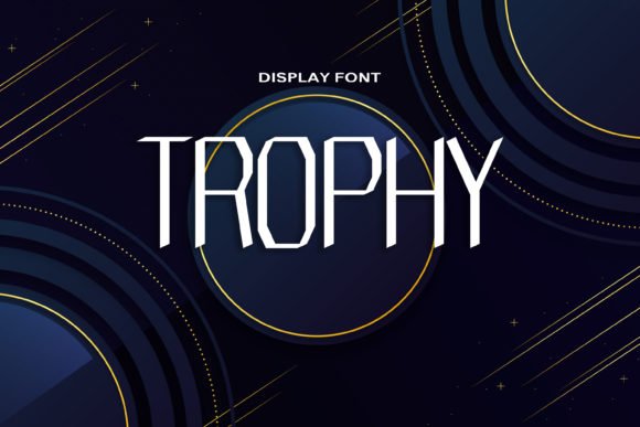 Trophy Font for Modern Editorial Design