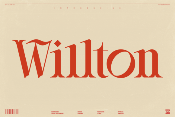Willton: The Font That Elevates Your Campaigns